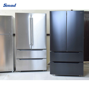 22.5 Cuft Home E Star Black Stainless Steel French Door <b>Refrigerator</b> - Product Image 3