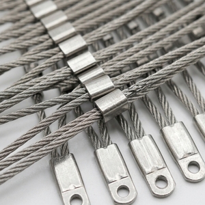 Malla de Acero Inoxidable AISI 316 de Alta Resistencia para Grandes Aviarios de Zoológicos y Redes de Cercas para Aves Rapaces - Product Image 2