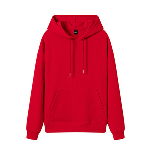 Bán Buôn Người Đàn Ông Của Kangaroo Túi Bông Pique Hoodies Quá Khổ Nặng Áo Thun Biểu Tượng Tùy Chỉnh 3D Đen Đỏ <span class=keywords><strong>M</strong></span>ùa Thu 3XL - Product Image 6