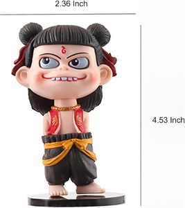 Set di Action Figure in resina in PVC squisito e squisito Nezha - Product Image 5