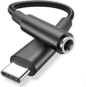 <span class=keywords><strong>Adaptateur</strong></span> audio <span class=keywords><strong>USB</strong></span> C vers 3,5 mm en nylon tressé, <span class=keywords><strong>adaptateur</strong></span> de câble DAC haute résolution <span class=keywords><strong>USB</strong></span> Type C vers <span class=keywords><strong>prise</strong></span> casque AUX - Product Image 1