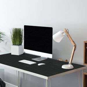 <span class=keywords><strong>Papel</strong></span> Tapiz Autoadhesivo de <span class=keywords><strong>Vinilo</strong></span> PVC con Diseño de Madera Negra, Impermeable, para Dormitorio, Sala de Estar, Uso en Exteriores, Ecológico, Decorativo, DIY - Product Image 2