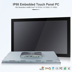 Última Versión, PC Industrial de 32 Pulgadas, 12.ª Generación Intel I3 I5 <span class=keywords><strong>I7</strong></span>, IP66 Resistente al Agua, Pantalla Táctil Capacitiva Integrada en Pared - Product Image 5