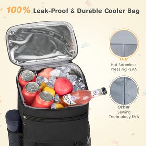100% Leakproof Insulated <b>Cooler</b> <b>Backpack</b> Large Capacity for Picnic Camping & BBQ - Product Image 2