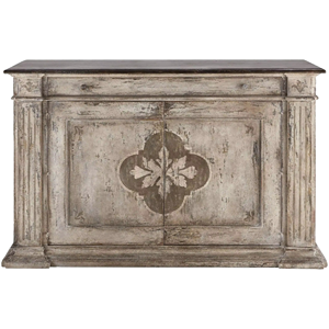 Credenza da Pranzo in <span class=keywords><strong>Legno</strong></span> Massello Stile Retrò Americano HX, Mobile Tradizionale con Funzione di Archiviazione - Product Image 1