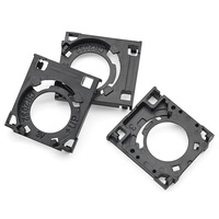 Placa de circuito para llave inteligente de coche, soporte para batería 2032, accesorio para batería, PCB de llave inteligente, bloque de plástico negro