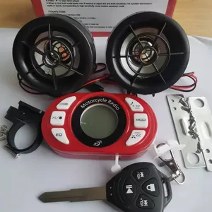 Motorcycle alarm mp3 with two remote control