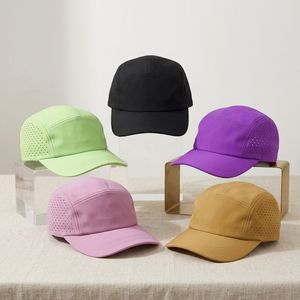 Casquette de camping vierge en gros, haute qualité, tissu imperméable et respirant, visière plate, dos en maille, réglable, unisexe, pour sports de plein air - Product Image 1