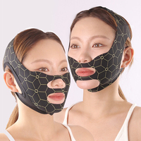 Ceinture de lifting facial en V, personnalisable avec logo, respirante et réutilisable, pour le lifting du menton et des joues, pour salons et grossistes en produits de beauté