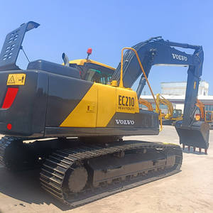 Excavadora de cadenas hidráulica Volvo EC210 300 460 145 180 360 130 usada de 21 toneladas con motor, caja de cambios y bomba en buen estado, equipo grande - Product Image 4