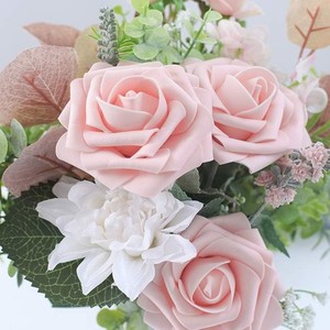 Offre Spéciale Roses artificielles faites <span class=keywords><strong>à</strong></span> la main transfrontalières pour la décoration intérieure fleurs florales décoration mousse PE boîte-cadeau pôle en gros Floral - Product Image 5