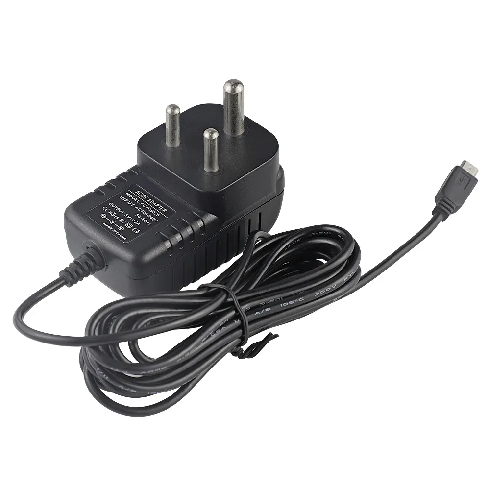 5V 2A 10W Micro USB Caricabatterie AC DC Alimentazione elettrica Mobile per MP3/MP4/PSP/del Telefono Mobile