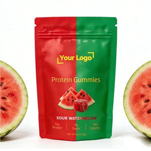 OEM Protein Gummies Whey Protein Essential Amino Acids EAA Gummies <b>Creatine</b> Monohydrate Sugar Free Whey Protein Snack - Product Image 1