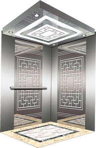 Ascenseur à traction en acier inoxydable haute résistance personnalisé OTIS avec des caractéristiques de sécurité pour un usage résidentiel et hôtelier Design moderne - Product Image 6