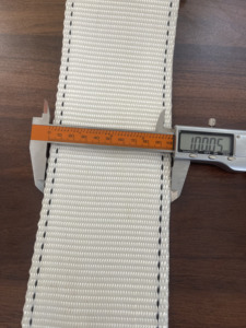 100mm <b>White</b> Polyester Lashing Strap 10T Heavy Duty <b>Cargo</b> Tie Down Webbing Belt for Transportation and Load Restraint - Product Image 6