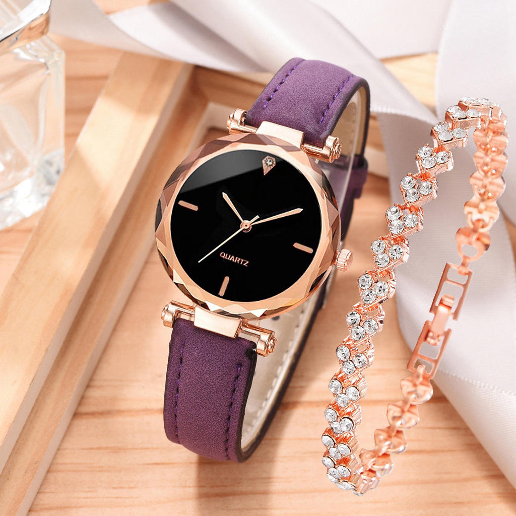 Purple 2019 Luxury Watches Analog Watch For Girls Watch Design