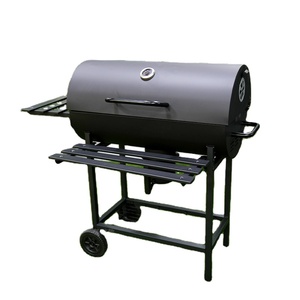 Parrilla de Carbón <span class=keywords><strong>Automática</strong></span> <span class=keywords><strong>Giratoria</strong></span> de Hierro para Exteriores, Nueva Llegada de Fábrica OEM, <span class=keywords><strong>Barbacoa</strong></span> Americana para 3-5 Personas - Product Image 1
