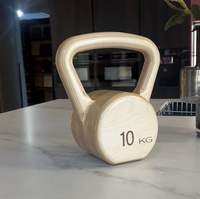 Kettlebells et haltères en bois pour la maison, équipement universel de gym pour le remodelage dynamique et les squats, vente en gros