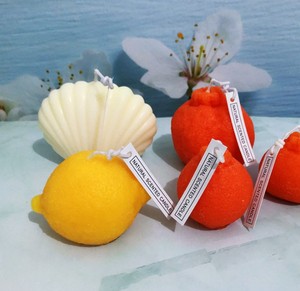 Ensemble cadeau décoratif de la <span class=keywords><strong>collection</strong></span> Sea Shell Hotel, vente en gros de luxe, bougies parfumées personnalisées en cire de soja avec logo de marque privée et boîte - Product Image 6