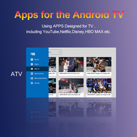 Topleo Certifié Clé TV 2 Go 16 Go Système Android 10 4K Certifié Boîtier Smart TV Android ATV
