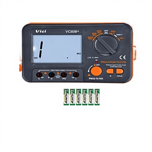 <span class=keywords><strong>Vici</strong></span> VC60B+ Medidor de Aislamiento Digital de 1000V DC/AC 750V 2000M (4.0%+2) Precisión >2M - Product Image 4