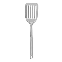 Vente chaude en gros 430 poignée en acier inoxydable tournant à fente épaissi outils de cuisson ustensiles de cuisine ustensiles de cuisine