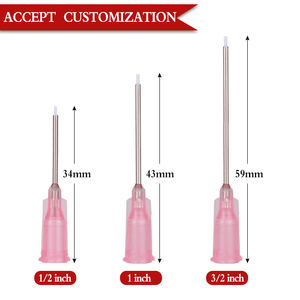 Piezas de soporte y cinta desechable para manos, aguja de jeringa 25G 32G con aplicador Dental, boquilla dispensadora Roma - Product Image 3