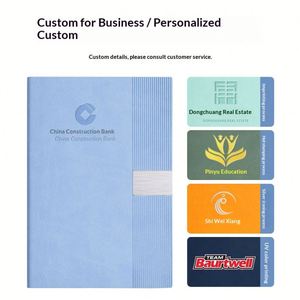 Cuaderno Corporativo de Cuero PU A5/A6 de Gran Capacidad y Diseño Elegante, 100 Hojas, con Descuento por Tiempo Limitado - Product Image 4