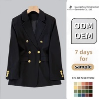 Veste de Costume Femme Personnalisée 2024, Haute Qualité, Droite, Décontractée et Ample, Style Tendance