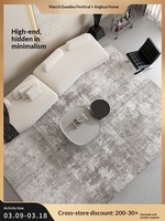 Teppich Wohnzimmer 2025 Neu Luxuriös Hochwertig Zuhause Sofa Couchtisch Schlafzimmer Bettvorleger Kunstkaschmir Mikrofaser Haustierfreundlich