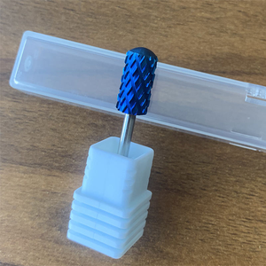 Brocas de <span class=keywords><strong>Uñas</strong></span> Redondas de 3/32" de Diámetro, Color Azul, Fáciles y Seguras de Usar para Gel Duro, Acrílico en <span class=keywords><strong>Polvo</strong></span>, Máquina Dremel - Product Image 5
