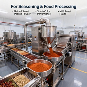 Pimentón en Polvo para Procesamiento de Salchichas y Carne, Ingrediente Alimentario <span class=keywords><strong>con</strong></span> Alto Contenido ASTA - Product Image 3