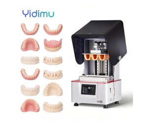 Imprimante 3D dentaire automatique à résolution 8K avec lumière LED UV, précision de 0,03 mm, matériau en résine, modèles dentaires numériques, utilisation en laboratoire - Product Image 1