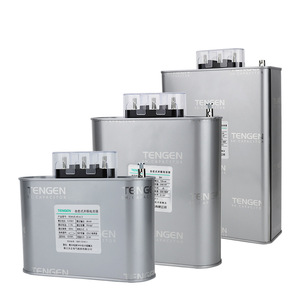 Condensateur de puissance basse tension auto-réparateur triphasé Tengen Bsmj 0.45 450V pour compensation de puissance réactive - Product Image 3