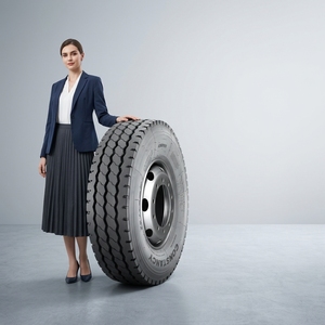 ยางรถบรรทุกเรเดียลสำหรับงานหนักขนาด 325/95R24 รุ่นใหม่ สำหรับทุกตำแหน่ง - Product Image 1