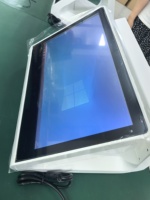 Precio de Fábrica, Pantalla Táctil LED de 11.6''+11.6'', Máquina de Pago POS Android, Equipo para Pequeñas Empresas, Mostrador de Caja para Bares