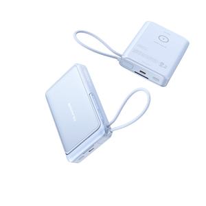 Batterie externe 10000mAh à charge rapide, chargeur magnétique sans fil et filaire pour smartphones - Product Image 2