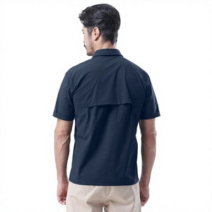 Vêtements de travail respirants en nylon et élasthanne extensibles avec panneau rafraîchissant pour le cou |   MARK MT-567 OEM/ODM Marque coréenne - Product Image 5