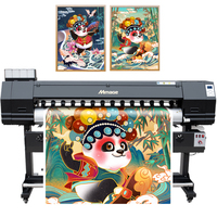 Plotter de Gran Formato de 1.8m para Impresión Eco Solvente, Vinilo para Calcomanías de Vehículos, Pancartas, Adhesivos, Película de PVC y Lona Retroiluminada, Superventas en Brasil