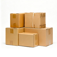Boîtes de transport en carton biodégradable, écologiques, recyclables, durables, très vendues, cartons ondulés, impression personnalisée quadricolore
