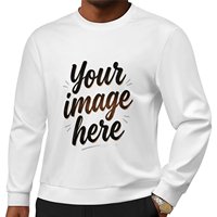 Sweat-shirt à capuche imprimé sur mesure pour homme, coupe ample, col décontracté, manches longues, collection automne-hiver, vente en gros