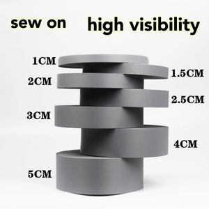 <span class=keywords><strong>His</strong></span> <span class=keywords><strong>Dark</strong></span> 100% Poliéster Materiales de tela reflectante de alta visibilidad Tiras de cinta de seguridad para ropa - Product Image 4