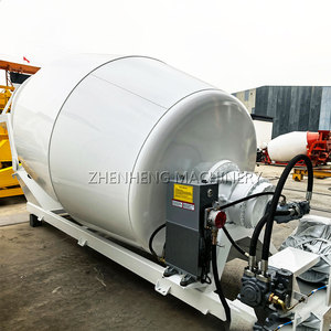 Mini 2m3 3m3 4m3 5m3 6m3 7m3 8m3 9m3 10m3 12 M3 Beton-Transportmischer-Trommel mit Manueller Entladung und Kernmotor - Product Image 5