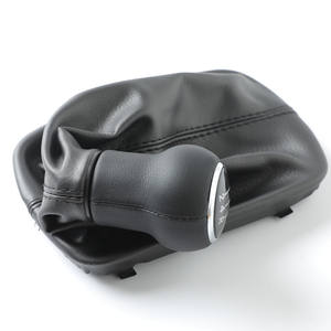 Poignée de levier de vitesse en cuir FUXIN pour Audi A6 5 ou 6 vitesses, ergonomique - Product Image 2