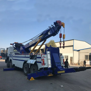 Nuevo Camión de Remolque de Servicio Pesado HOWO de 12 Ruedas y 50 Toneladas con Rotador 360 °   Grúa Rotatoria para Rescate en Carretera de Trabajo Pesado - Product Image 5