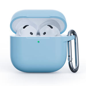 Nouveauté Housse de protection pour <span class=keywords><strong>AirPods</strong></span> 4/3/<span class=keywords><strong>2</strong></span> Anti-chute Couleur unie Silicone Monobloc Épaissi Étui pour casque pour <span class=keywords><strong>AirPods</strong></span> Pro <span class=keywords><strong>2</strong></span> - Product Image 6