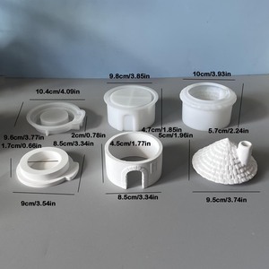 Moule de chandelier en silicone écologique tendance pour <span class=keywords><strong>cheminée</strong></span> de maison décoration de la maison outils de pâtisserie - Product Image 2