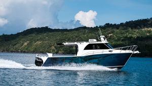 Catamaran <span class=keywords><strong>de</strong></span> luxe <span class=keywords><strong>de</strong></span> 10 m en aluminium, fabriqué en Chine, avec console centrale, pour la pêche sportive en haute mer - En <span class=keywords><strong>vente</strong></span> - Product Image 5