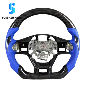 Volant de voiture en fibre de carbone forgé sur mesure avec LED pour <span class=keywords><strong>Kia</strong></span> K5 <span class=keywords><strong>GT</strong></span> <span class=keywords><strong>Line</strong></span> Optima4 Forte 2022 2025 2026 Cerato Seltos <span class=keywords><strong>Sportage</strong></span> - Product Image 4
