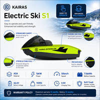 Planche de surf électrique, jet ski, équipement de sports nautiques, planche électrique haute puissance 16KW avec vitesse de 50 km/h, batterie longue portée